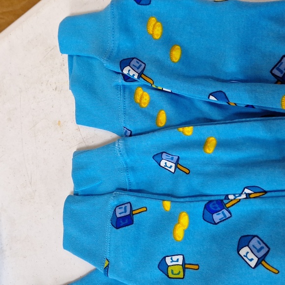 NEW! Men's Big & Tall Hanukkah Matching Family Pajama Set, Blue - Wondershop - Picture 5 of 11